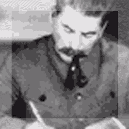 короткометражный мультфильм о пишущем сталине